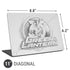 DC Comics Green Lantern Sketch Art Action Pose Universal Laptop 11in (8.8 x 6.2in) Skin